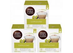 NESTLE DG Cappucino 3pak XXL (3x 30 kapsul) NESTLE DG Cappucino 3pak XXL (3x 30 kapsul)