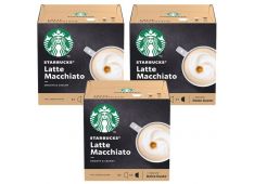 NESTLE DG Starbucks White Latte Macchiato 3pak (3x 12 kapsul) NESTLE DG Starbucks White Latte Macchiato 3pak (3x 12 kapsul)