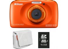 NIKON COOLPIX W150 oranžen+SD16GB+torbica NIKON COOLPIX W150 oranžen+SD16GB+torbica