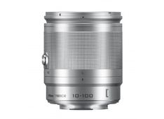 NIKON objektiv 1 VR 10-100 mm 4,5-5,6 srebrn NIKON objektiv 1 VR 10-100 mm 4,5-5,6 srebrn