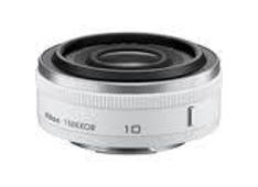 NIKON objektiv 1 VR 10 mm 2,8 bel NIKON objektiv 1 VR 10 mm 2,8 bel
