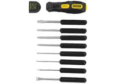 IZVIJAČ ROČAJ SOFT GRIP + 9 KONIC / SET 10KOS Stanley 0-62-511