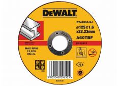 NLS PLOŠČA REZALNA METAL 125x1.6x22.2mm T1(S)ZAMENJAVA DT43906 Dewalt DT42300 NLS PLOŠČA REZALNA METAL 125x1.6x22.2mm T1(S)ZAMENJAVA DT43906 Dewalt DT42300