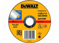 NLS PLOŠČ.REZ.INOX.125 1,0MM RAVNA T1nadomestilo za DT3445 Dewalt DT42340 NLS PLOŠČ.REZ.INOX.125 1,0MM RAVNA T1nadomestilo za DT3445 Dewalt DT42340
