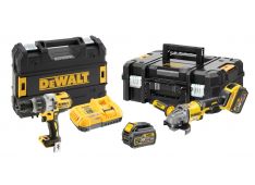 SET AKU UDAR.VRT./VIJ. 18V+AKU FLEX. K. BRUS. 54V2 BAT., POLNILEC, 2 KOVČKA Dewalt DCK2055T2T SET AKU UDAR.VRT./VIJ. 18V+AKU FLEX. K. BRUS. 54V2 BAT., POLNILEC, 2 KOVČKA Dewalt DCK2055T2T