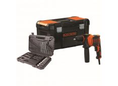 UDARNI VRTALNIK 710 W V KOVČKU80-DELNI SET PRIBORA,.. Black & Decker BEH710KA80