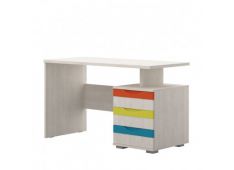 Otroška soba JOY KS3 - pisalna miza 125x75x60 Iveral večbravna Otroška soba JOY KS3 - pisalna miza 125x75x60 Iveral večbravna