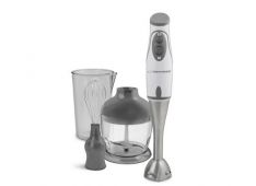 Palični mešalnik ESPERANZA siv+sekljalnik+posoda+metlica 450W, siva barva Palični mešalnik ESPERANZA siv+sekljalnik+posoda+metlica 450W, siva barva