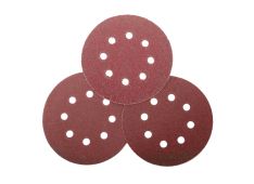 PAPIR BRUSNI Z JEŽKOM Z LUKNJAMI 125MM 5KOM GR8 PROFIX 49142