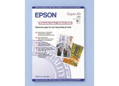 PAPIR EPSON A3+, 20L WATERCOLOR - RADIANT WHITE 190g/m2 - C13S041352 - 0010343830172