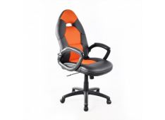 Pisarniški stol GRAWY 59x67x109-119 Mreža oranžna Pisarniški stol GRAWY 59x67x109-119 Mreža oranžna