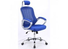 Pisarniški stol SVEN 66x65x117-127 Mreža modra Pisarniški stol SVEN 66x65x117-127 Mreža modra