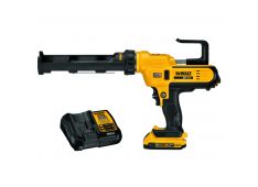 PIŠTOLA ZA SILIKON 18 V XR 2,0 Ah POLNILEC, KOVČEK, 2,0Ah BATERIJA Dewalt DCE560D1