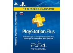 Playstation PS+ kartica 12 mesecev SVN Playstation PS+ kartica 12 mesecev SVN