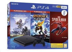 Playstation PS4 500GB set + Spiderman/HZD CE/R&C Playstation PS4 500GB set + Spiderman/HZD CE/R&C