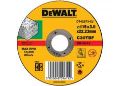 PLOŠČ.REZ.KAMEN 115 3,0x22,2mm C30TBF Dewalt DT42273 PLOŠČ.REZ.KAMEN 115 3,0x22,2mm C30TBF Dewalt DT42273