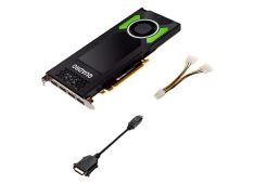 PNY NVIDIA Video Card Quadro P4000 GDDR5 8GB/256bit, 1792 CUDA Cores, PCI-E 3.0 x16, 4xDP, Cooler, Single Slot (DP-DVI-D Cable, 8 pin Power Cable, Stereo Connector Bracket included), bulk package 10 pcs in a box PNY NVIDIA Video Card Quadro P4000 GDDR5 8GB/256bit, 1792 CUDA Cores, PCI-E 3.0 x16, 4xDP, Cooler, Single Slot (DP-DVI-D Cable, 8 pin Power Cable, Stereo Connector Bracket included), bulk package 10 pcs in a box