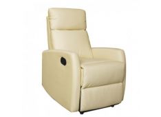 Počivalnik SALSA 66x68x103 (66x130x90) Umetno usnje bež Počivalnik SALSA 66x68x103 (66x130x90) Umetno usnje bež