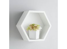 Polica ACE 27x12x27 MDF bela Polica ACE 27x12x27 MDF bela