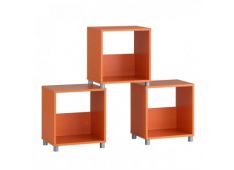 Poličnik ORANGE MEDIUM 106,8x29,9x84,5 Iveral oranžna Poličnik ORANGE MEDIUM 106,8x29,9x84,5 Iveral oranžna
