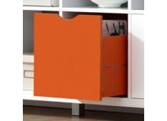 Predal CUBIX 33x28,5x33 Iveral oranžna Predal CUBIX 33x28,5x33 Iveral oranžna