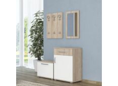 Predsoba EXPRESS EPR 110x40x190 Iveral bela + hrast Predsoba EXPRESS EPR 110x40x190 Iveral bela + hrast