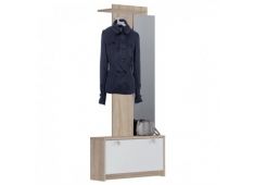 Predsoba UGO 87x26,3x190,7 Iveral sonoma hrast + bela Predsoba UGO 87x26,3x190,7 Iveral sonoma hrast + bela