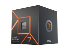 Procesor AMD Ryzen 7 7700 (3.8/5.3 GHz, 8C/16T, 32 MB, 65 W, AM5) box, s hladilnikom Wraith Prism, z grafiko Radeon Graphics