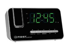 Radiobudilka FIRST z alarmom, FM, dual alarm, projekcija