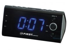 Radiobudilka FIRST z alarmom, PLL radijem, 2 alarma, kolen., prikaz temp. Radiobudilka FIRST z alarmom, PLL radijem, 2 alarma, kolen., prikaz temp.