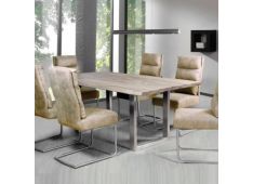 Raztegljiva miza CHICAGO 180/220/260x100x76; 200/240/280x100x76 Les srebrna Raztegljiva miza CHICAGO 180/220/260x100x76; 200/240/280x100x76 Les srebrna