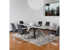 Raztegljiva miza DULCE 180/240x90x75 MDF siva Raztegljiva miza DULCE 180/240x90x75 MDF siva