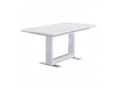 Raztegljiva miza NIKA 120/170x80 MDF bela visok sijaj Raztegljiva miza NIKA 120/170x80 MDF bela visok sijaj