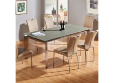 Raztegljiva miza TIARA 160/200x90x75 Steklo cappuccino Raztegljiva miza TIARA 160/200x90x75 Steklo cappuccino