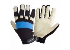 ROKAVICE XXL USNJENE MODRO-ČRNE PROFIX L280411K ROKAVICE XXL USNJENE MODRO-ČRNE PROFIX L280411K