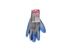 ROKAVICE L LATEX MODRO-SIVE PROFIX L210409K