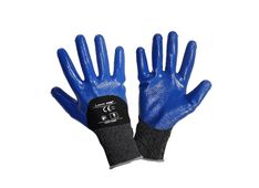 ROKAVICE ZAŠČITNE Z NITRILOM ČRNE 