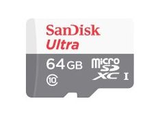 SanDisk Ultra Android microSDXC 64GB 80MB/s Class 10; EAN: 619659161927 SanDisk Ultra Android microSDXC 64GB 80MB/s Class 10; EAN: 619659161927