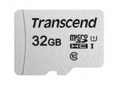 SDHC TRANSCEND MICRO 32GB 300S, 95/45MB/s, C10, UHS-I Speed Class 1 (U1) - TS32GUSD300S - 760557841135