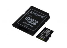 SDXC KINGSTON MICRO 256GB CANVAS SELECT Plus, 100/85MB/s (r/w), C10 UHS-I, adapter - SDCS2/256GB - 740617298710