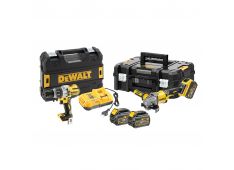 SET AKU UDAR.VRT./VIJ. 18V+AKU FLEX. K. BRUS. 54V2 BAT., POLNILEC, 2 KOVČKA Dewalt DCK2055T2T SET AKU UDAR.VRT./VIJ. 18V+AKU FLEX. K. BRUS. 54V2 BAT., POLNILEC, 2 KOVČKA Dewalt DCK2055T2T