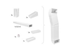 Set cevi za kuhalne plošče z integrirano napo Electrolux - M2CKCF01C