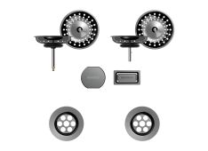 Set izliv, preliv in gumb SCHOCK 400053 Gunmetal Set izliv, preliv in gumb SCHOCK 400053 Gunmetal
