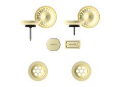 Set izliv, preliv in gumb SCHOCK 400053 White Gold Set izliv, preliv in gumb SCHOCK 400053 White Gold