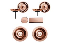 Set izliv, preliv in gumb SCHOCK 400067 Copper Set izliv, preliv in gumb SCHOCK 400067 Copper