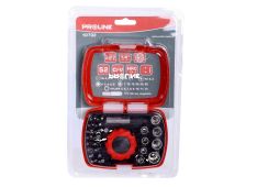 SET VIJAČNIH NASTAVKOV DRŽALO+RAGLJA 27 KOS PROFIX 10702