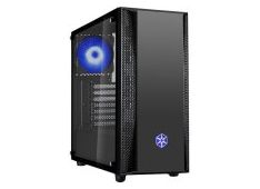 SilverStone FARA B1 RGB Tower ATX Gaming Computer Case, Aggressive intake high Airflow Performance, Full Tempered Glass, black SilverStone FARA B1 RGB Tower ATX Gaming Computer Case, Aggressive intake high Airflow Performance, Full Tempered Glass, black