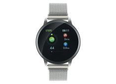 Smart watch, 1.22inch colorful LCD, 2 straps, metal strap and silicon strap, metal case, IP68 waterproof, multisport mode, camera remote, music control, 150mAh, compatibility with iOS and android, Silver, host: 42*48*12mm, belt: 222*18mm, 52.3g Smart watch, 1.22inch colorful LCD, 2 straps, metal strap and silicon strap, metal case, IP68 waterproof, multisport mode, camera remote, music control, 150mAh, compatibility with iOS and android, Silver, host: 42*48*12mm, belt: 222*18mm, 52.3g