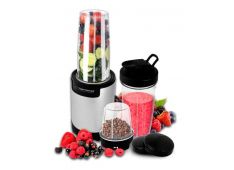 Smoothie maker ESPERANZA 9 v 1, 1x 0,8L-1x0,5L, 1x0,35l, mlinček za kavo, 900W, 6-rezil, črne barve