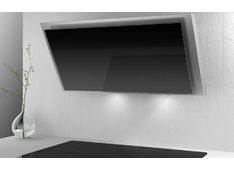 Stenska kuhinjska napa Airforce F162 LED (inox/črna, 80 cm)